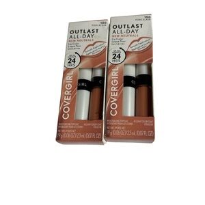 COVERGIRL Outlast All-Day Lip Color in Porcelain with topcoat